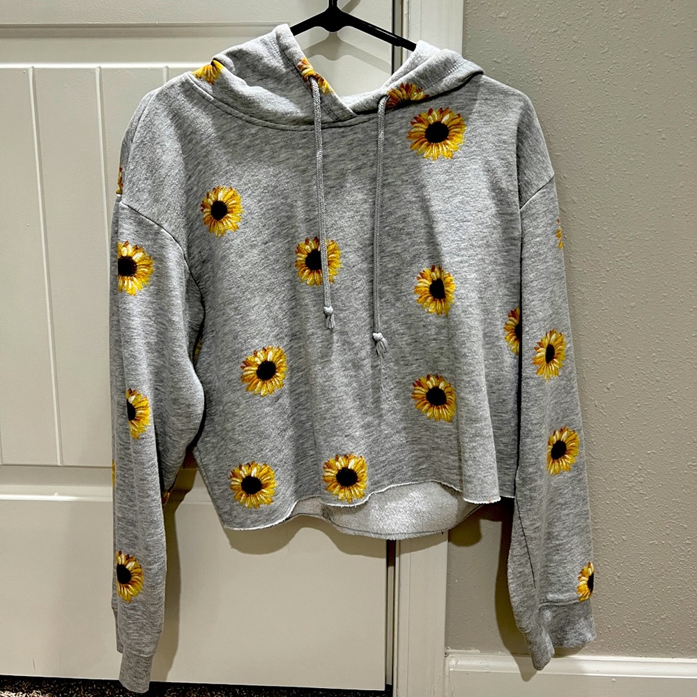 Sunflower crop hoodie